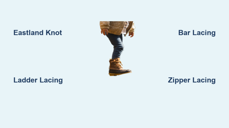 How to Lace a Bean Boot