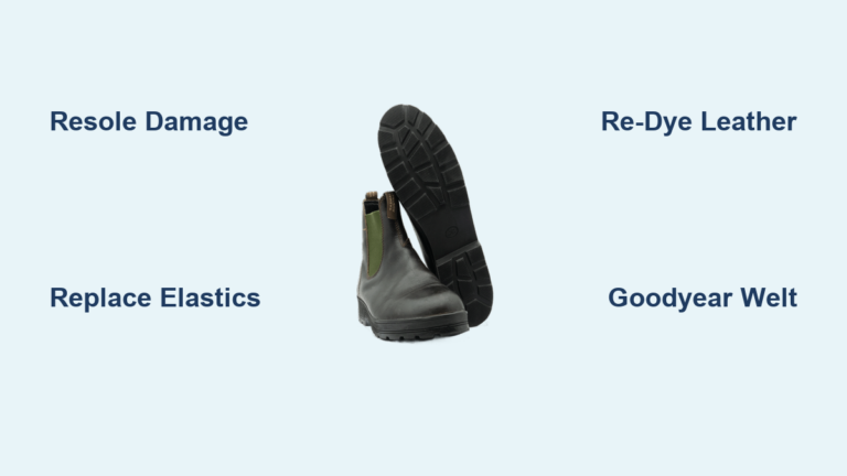 Blundstone Boot Repair: Quick Steps