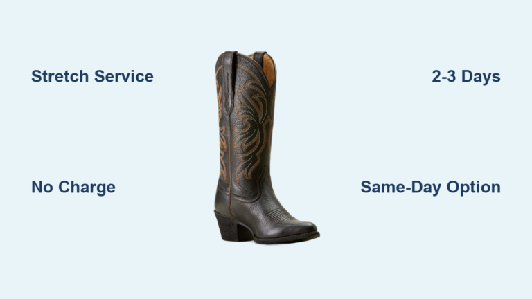 How Boot Barn Stretches Boots: Quick Steps