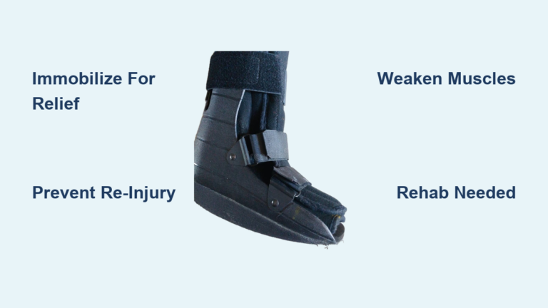 How Effective Is a Boot Cast for Plantar Fasciitis?