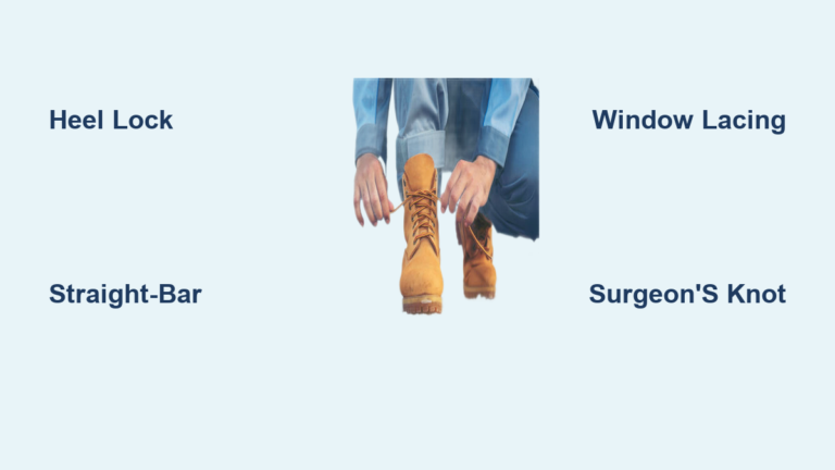 How to Lace a Boot: Quick Steps
