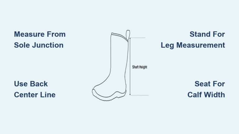 How to Measure Boot Shaft Height
