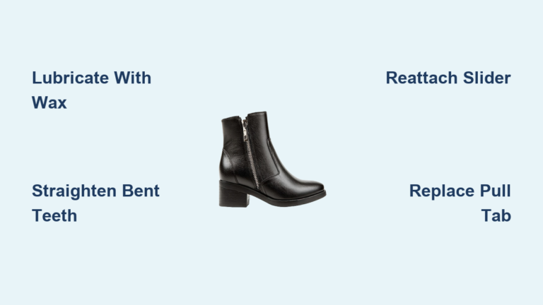 How to Fix a Broken Boot Zipper