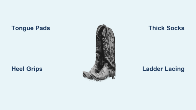 How to Make Boots Fit Tighter