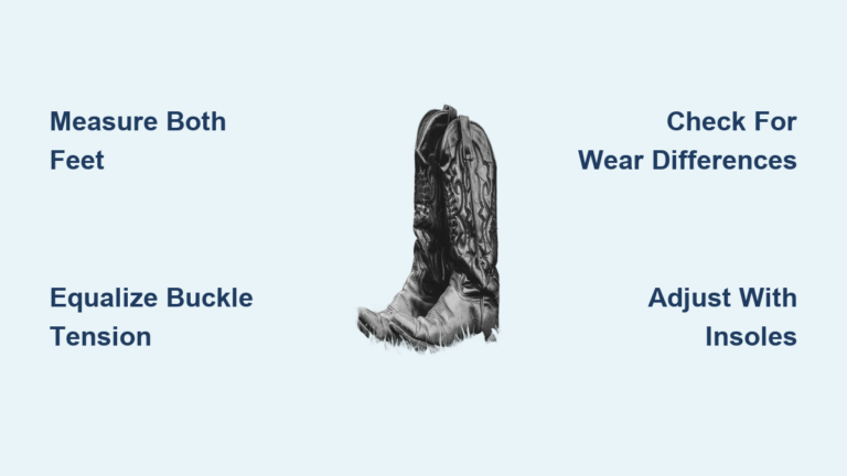 Why One Boot Feels Tighter: Quick Fix