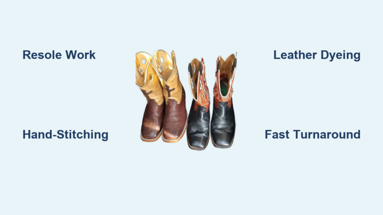 Coit Boot Repair Guide