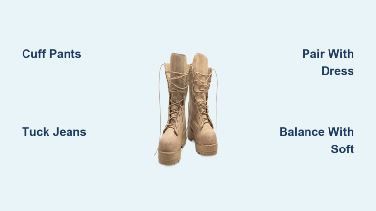 How to Wear Combat Boots: Style Guide