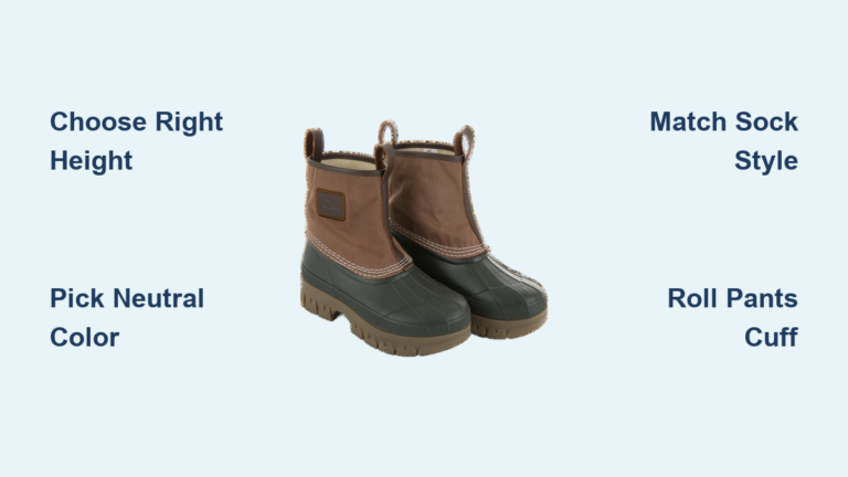 How to Wear Duck Boots: Style Guide
