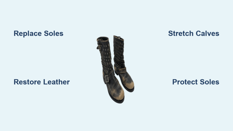 Frye Boot Repair Guide