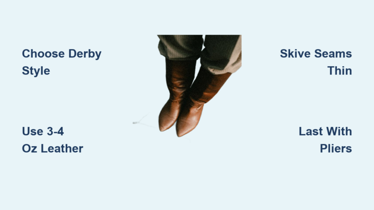 How to Make Leather Boots: Step-by-Step Guide