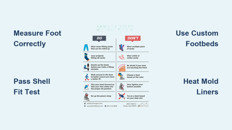 Ski Boot Fitting Guide: Quick Steps